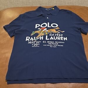 Ralph Lauren Classic Fit Navy Polo